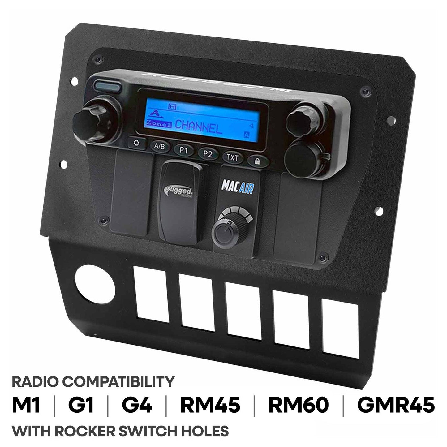 Polaris General Multi Mount Kit for Radio and Intercom Rugged M1/G1/G4/RM45/RM60/GMR45