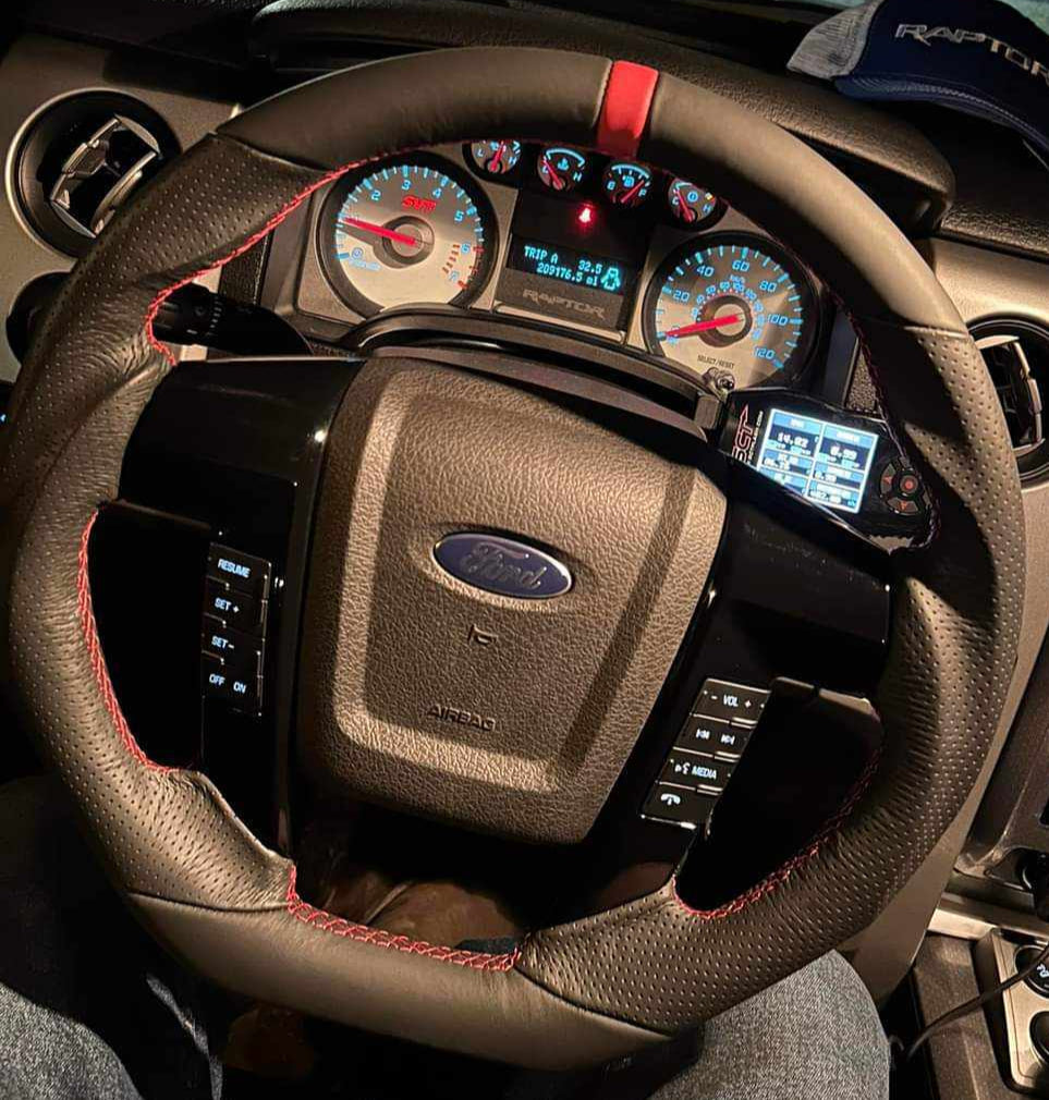2010-2014 Ford Raptor - Custom Carbon Fiber Steering Wheel with options