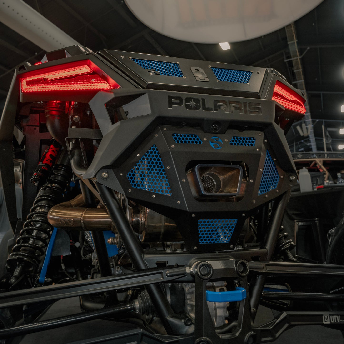 SDR Motorsports Polaris Pro R Rear Exhaust Cover