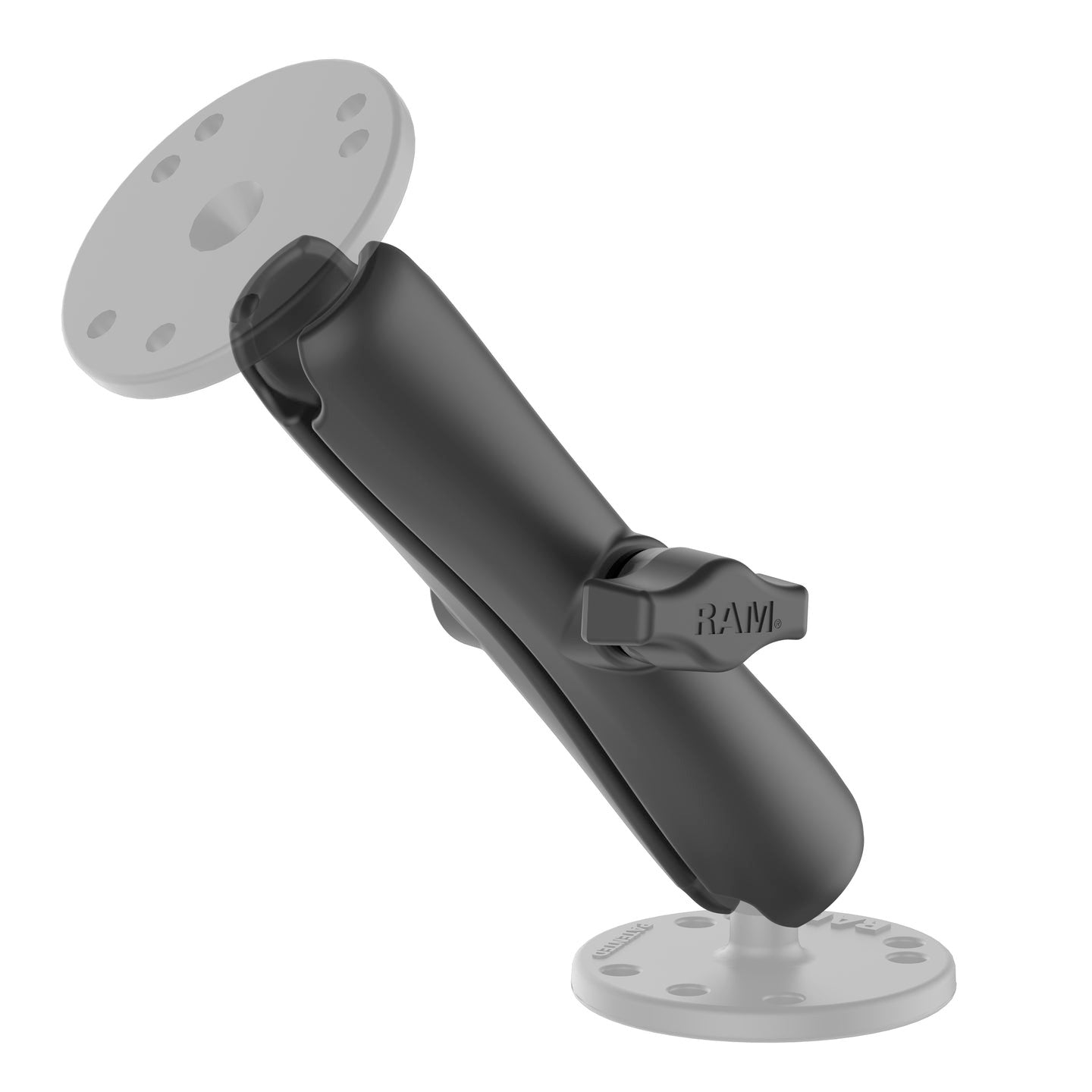 RAM Double Socket Arm Long / B Size - 1 Inch