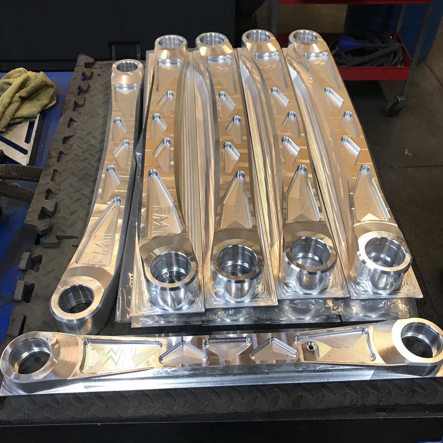 2025 Ram 1500 RHO Billet Aluminum Rear Suspension Arm Kit