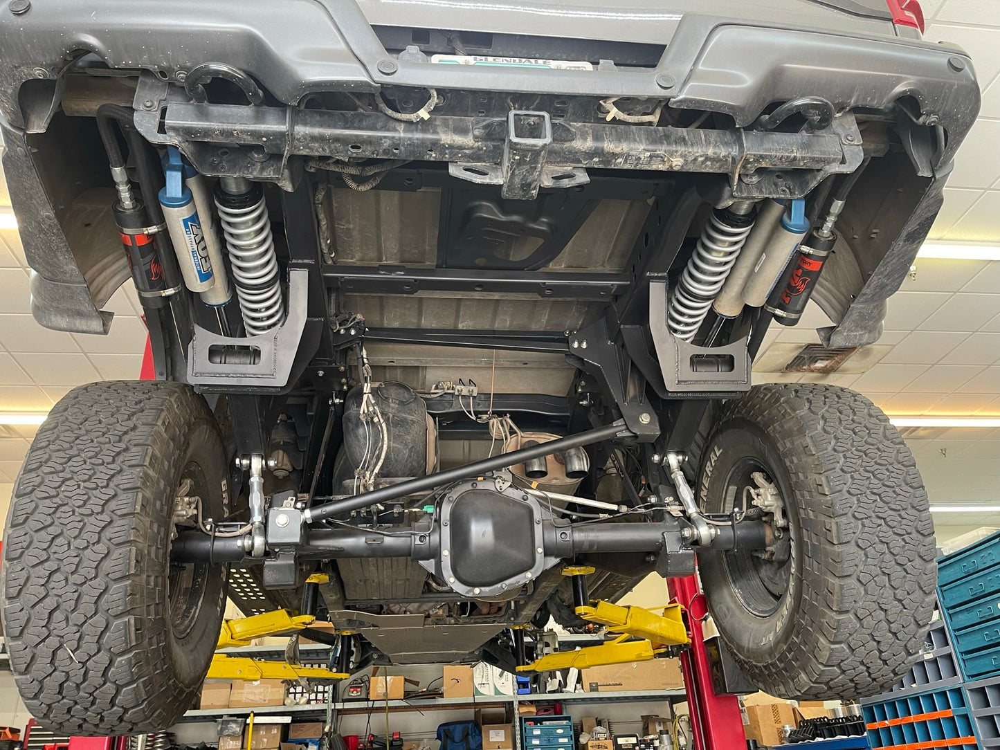 2021 - UP Raptor Long Travel Rear Suspension Kit for Gen 3 Raptors with 19 inches of travel