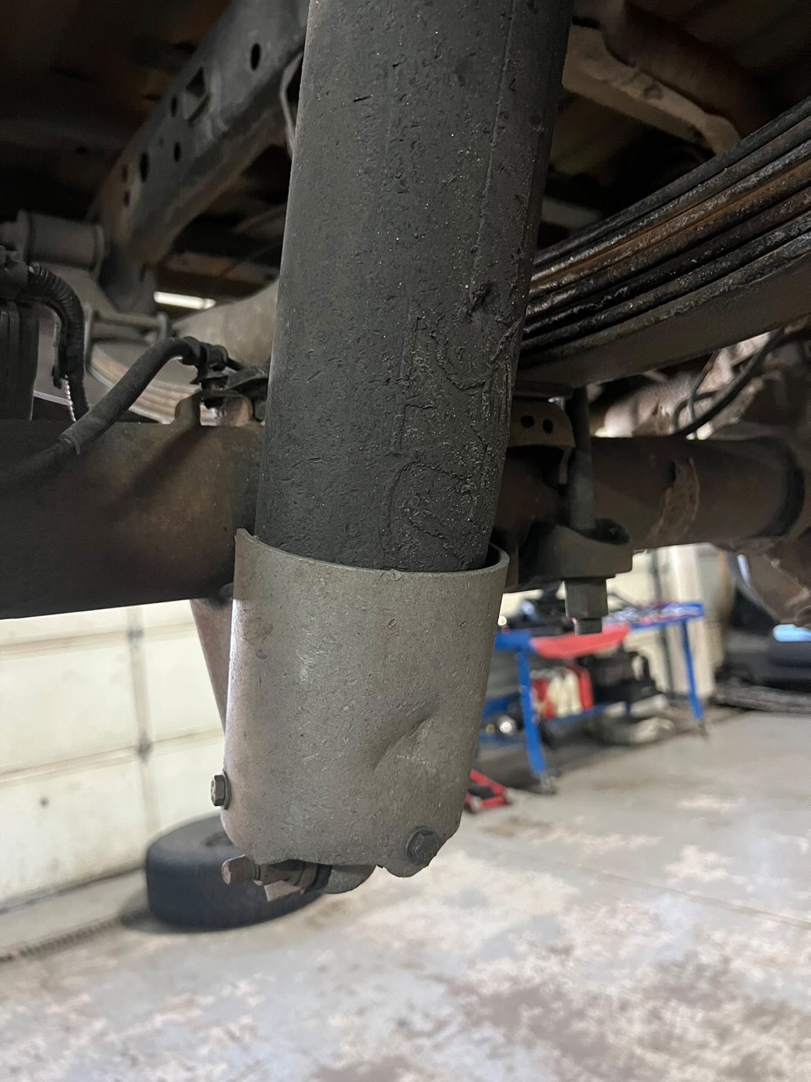 2017 - 2025 Ford Raptor shock guard for rear shock