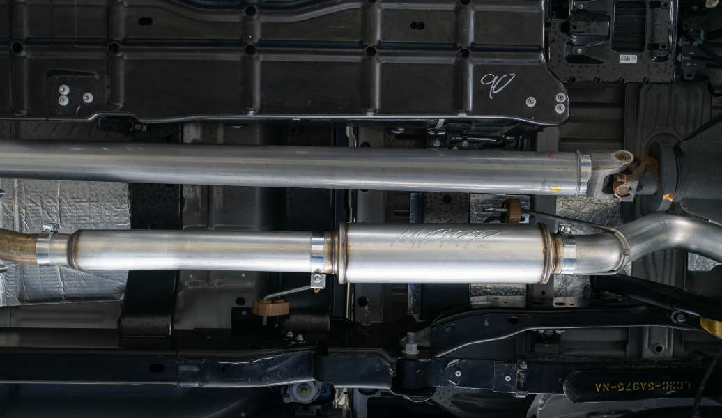 MBRP 2017+ Ford F-250/F-350 6.2L/7.3L Super/Crew Cab Single Side 4in T304 Catback Exhaust