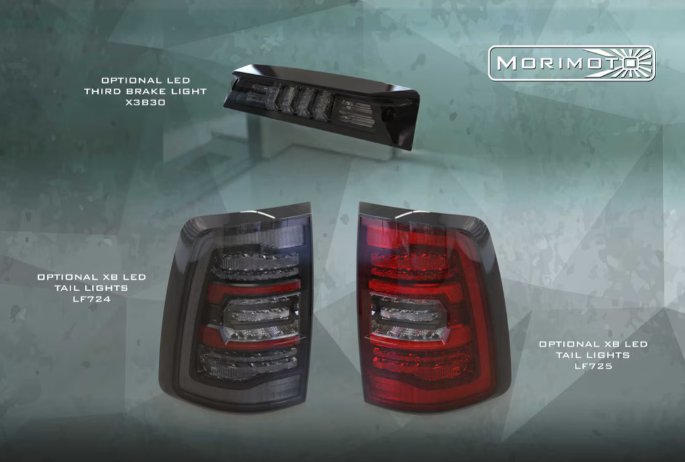 Morimoto Ram 1500 Classic (19-24) XB LED Headlights (Amber DRL)