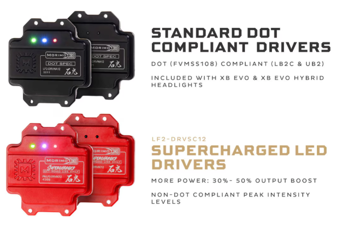 Morimoto Supercharged Drivers: 2010-2014 Ford Raptor XB Evo / XB Evo Hybrid