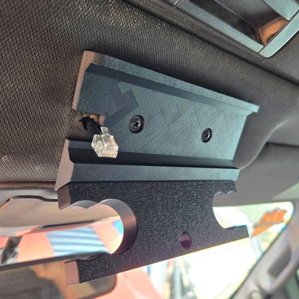 2010-2014 Ford Raptor VHF Radio mount with Headset Hooks