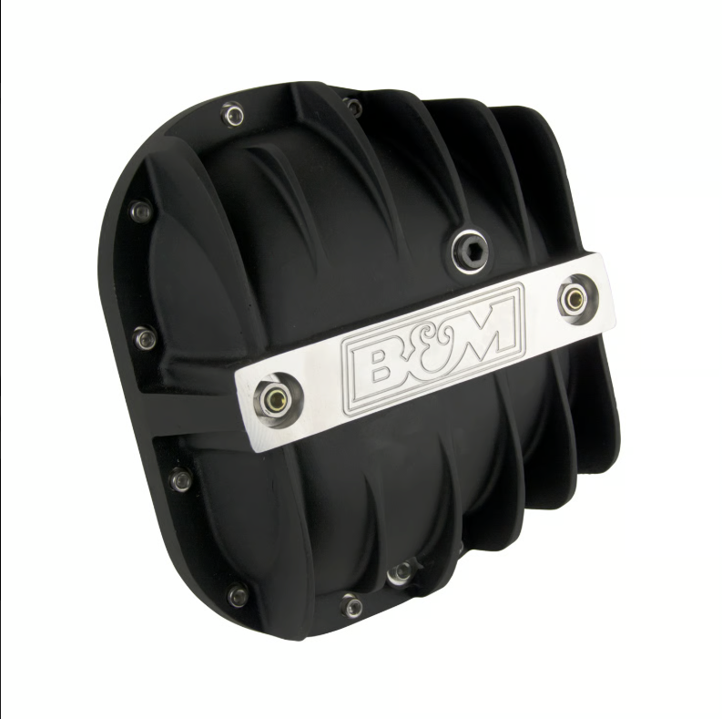 B&M 2010-2014 Ford Raptor Hi-Tek Aluminum Differential Cover - Black