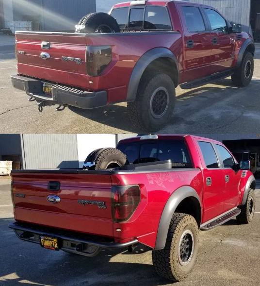 2010-2014 Ford Raptor Rear Bumper with Parking Sensors