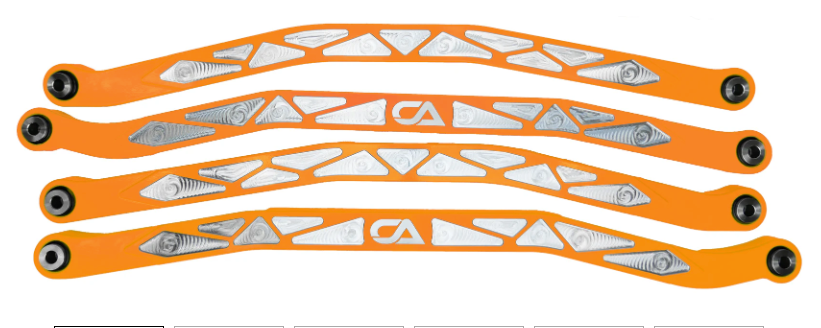 CA Tech Can-Am X3 Billet High Clearance Middle and Lower Radius Rods