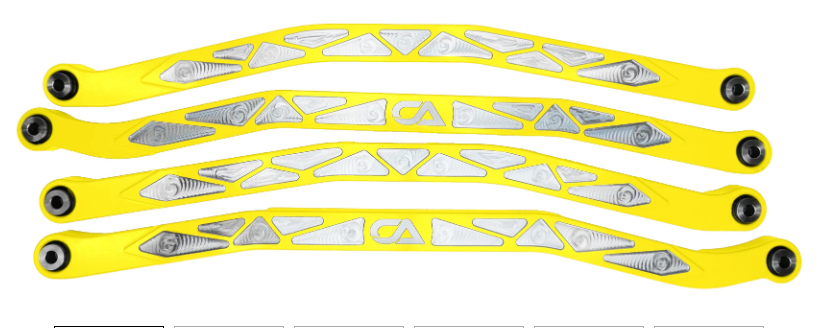 CA Tech Can-Am X3 Billet High Clearance Middle and Lower Radius Rods