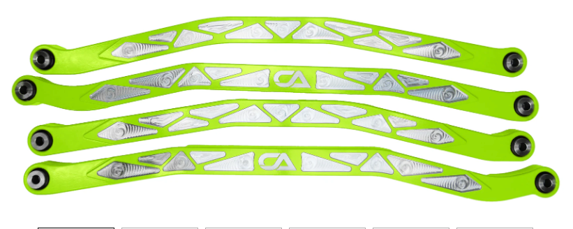 CA Tech Can-Am X3 Billet High Clearance Middle and Lower Radius Rods