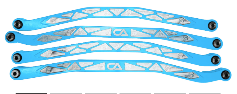 CA Tech Can-Am X3 Billet High Clearance Middle and Lower Radius Rods