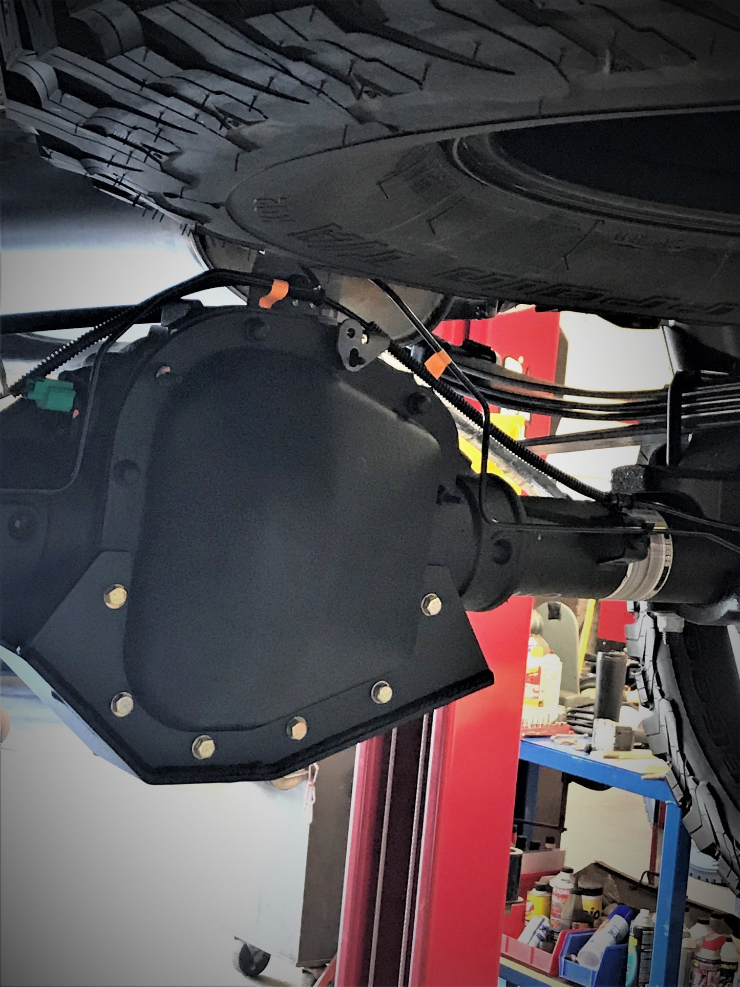2017- 2025 Raptor Rear Differential Skid Plate Kit