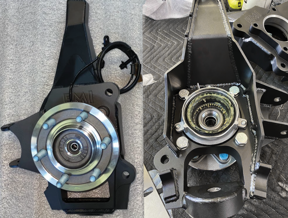 Gen 3 Raptor Fabricated Front Spindle kit - 2021 - 2024 F150 Raptor