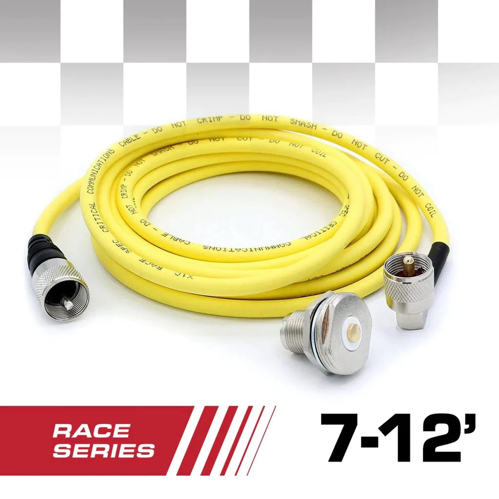 Antenna Coax Cable Kit - RACE SERIES - by Rugged Radios 7 Foot