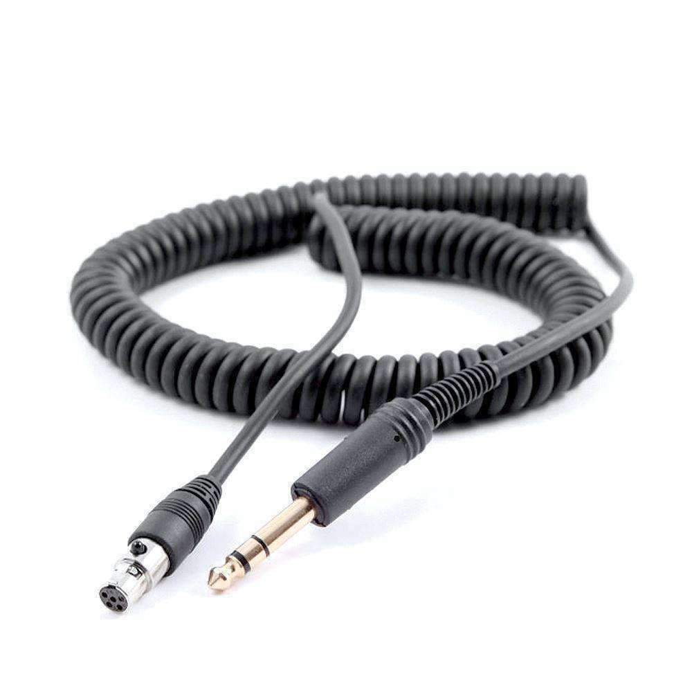 Fire Truck Intercom Headset Coil Cord for 1/4 Style Jacks