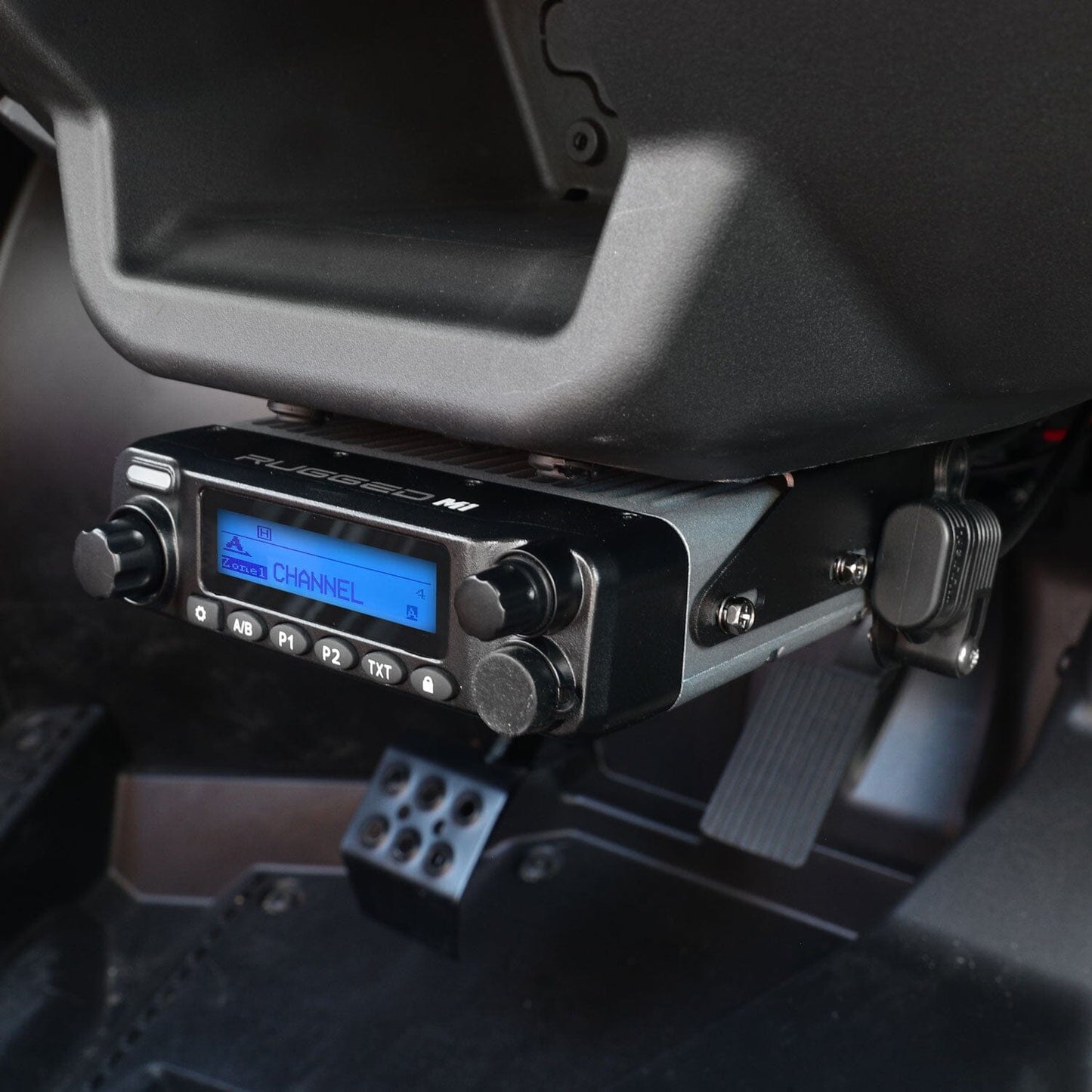 Polaris RZR XP Complete Communication Kit with Rocker Switch Bluetooth Intercom and 2-Way Radio STX Stereo Remote Head / G1 GMRS