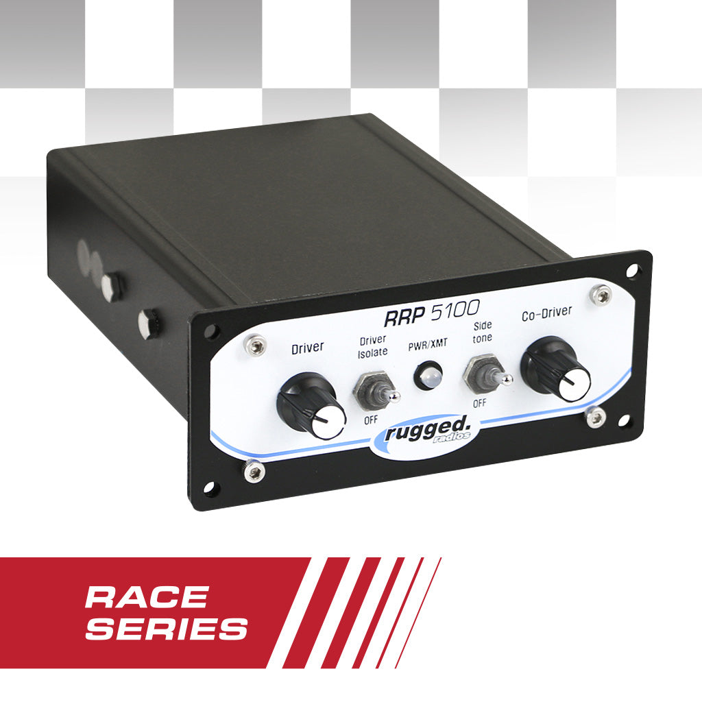 Race Series OFFROAD Intercom - Model RRP5100 Pro - CLEARANCE With DSP Chips
