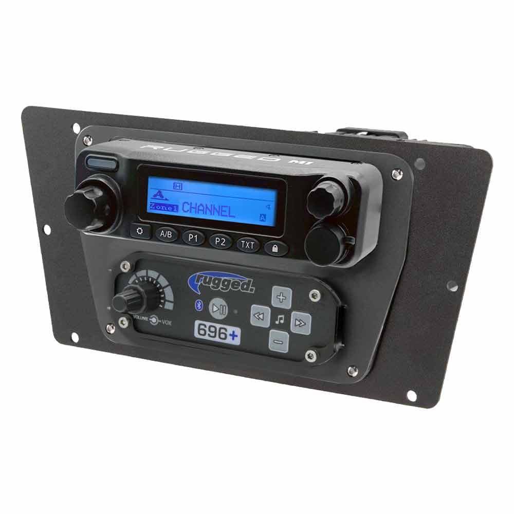 Yamaha YXZ 1000R Complete Communication Kit with Bluetooth Intercom and 2-Way Radio 696 PLUS / G1 GMRS