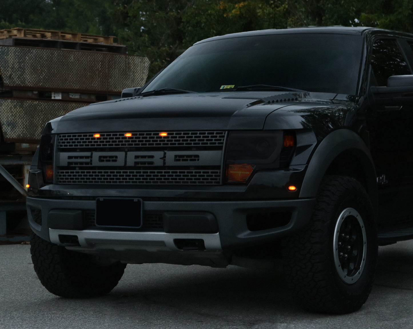 Front & Rear Lens Vinyl Tint Kit (2009-2014 F-150 / 2010-2014 Raptor)