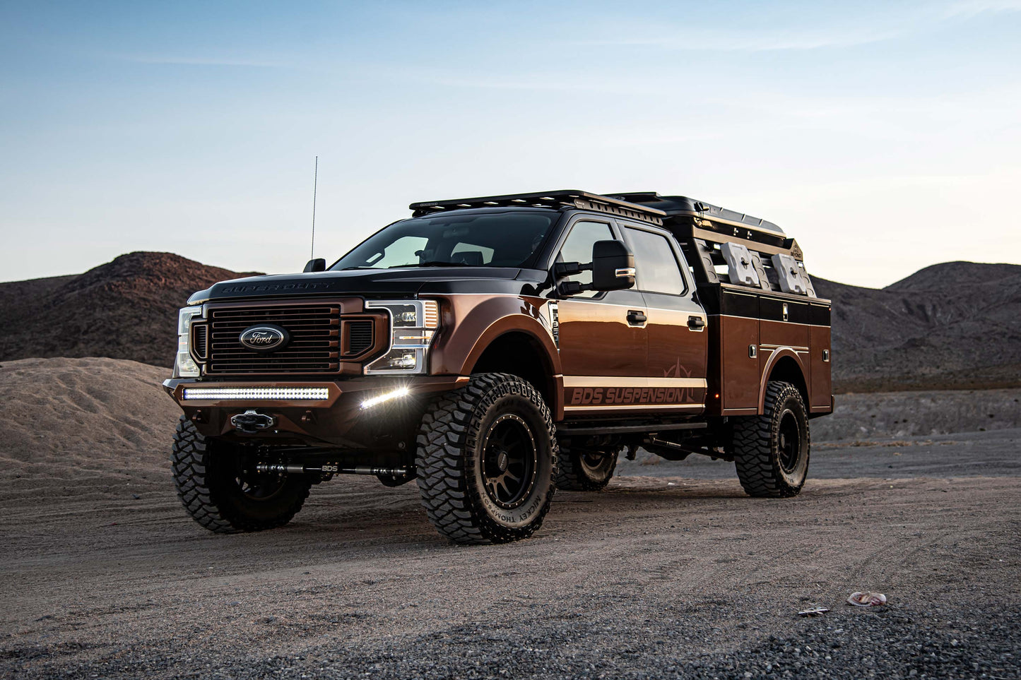 BDS 5 Inch Lift Kit w/ 4-Link | Ford F250/F350 Super Duty (20-22) 4WD | Diesel