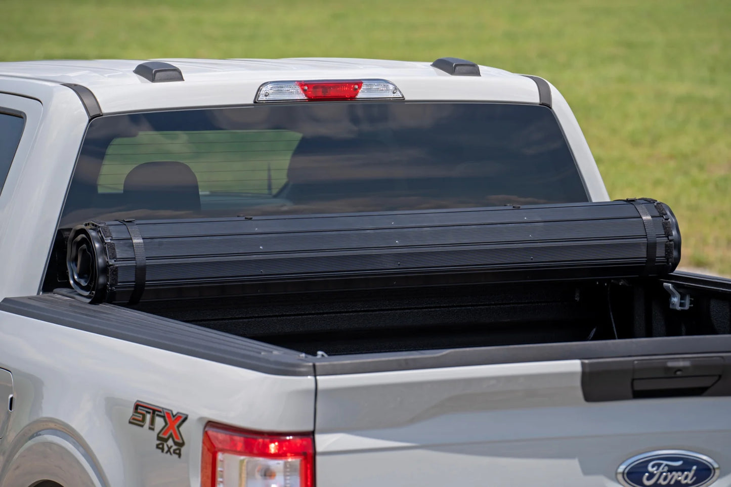 Rough Country 2021-2025 Ford Raptor Hard Roll Up Bed Cover