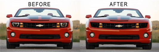 Headlight Lens Vinyl Tint (2010-2013 Camaro)