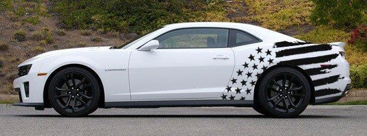 Reflective Stars & Bars Body Graphics (2010-2023 Camaro)