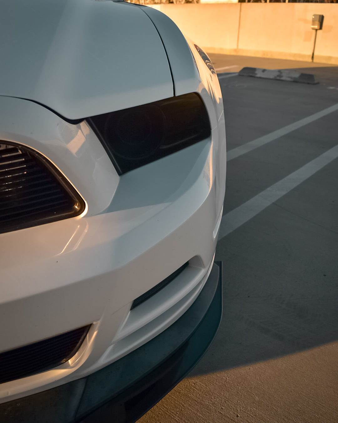 Headlight Lens Vinyl Tint (2010-2014 Mustang)