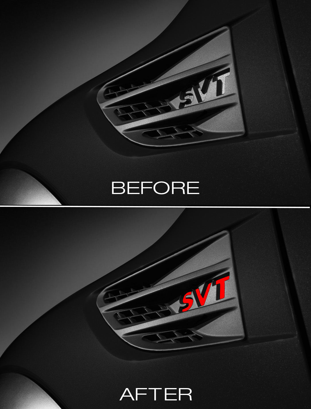 Raptor SVT Vent Insets Vinyl Accents (2010-2014 Raptor)