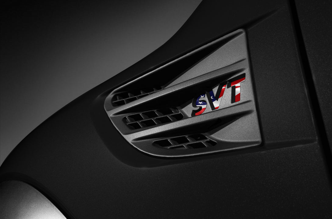Raptor SVT Vent Insets Vinyl Accents - American Flag (2010-2014 Raptor)