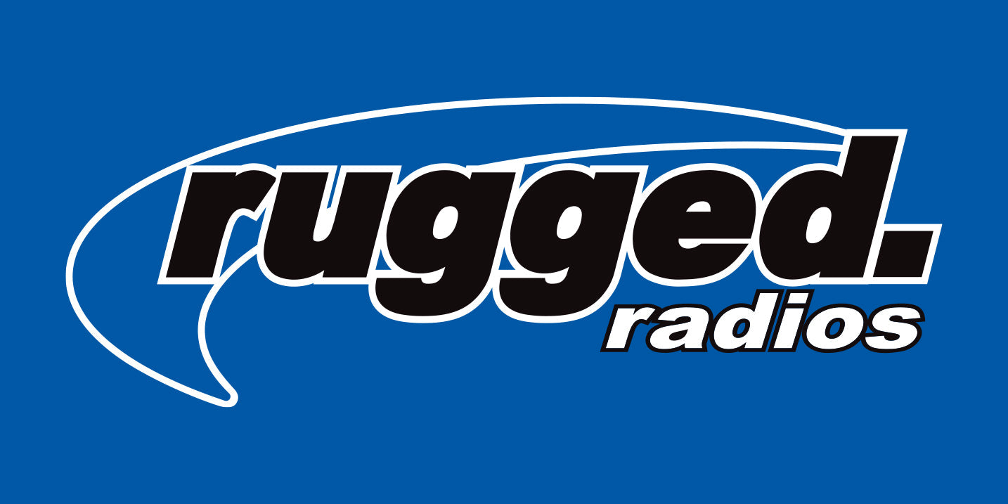 Rugged Radios Retail Signage 17  x 33