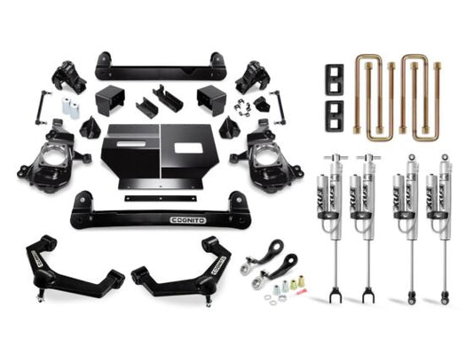 Cognito 20-24 Chevy/GMC Silv/Sierra 2500/3500 HD 2WD/4WD 4in Perf Lift Kit w/ Fox PSRR 2.0 Shocks