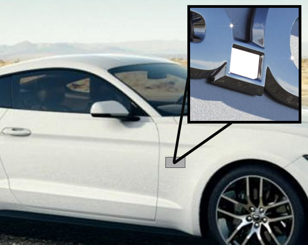 5.0 Side Badge Period Inserts (2011-2024 Mustang)
