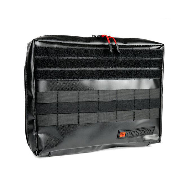 Builtright Industries MOLLE Pouch - Black |  Large (13"x10")