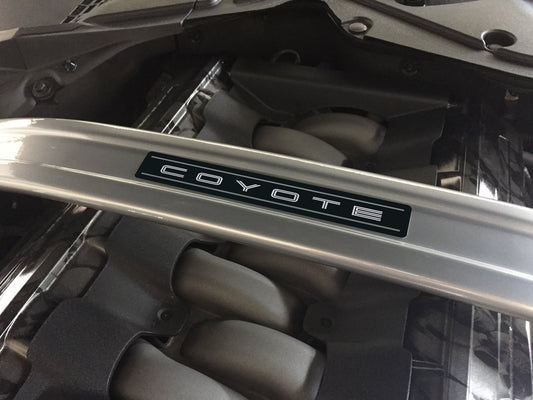 Aluminum Strut Tower Plate [S21] Coyote Lines (2011-2024+Mustang)