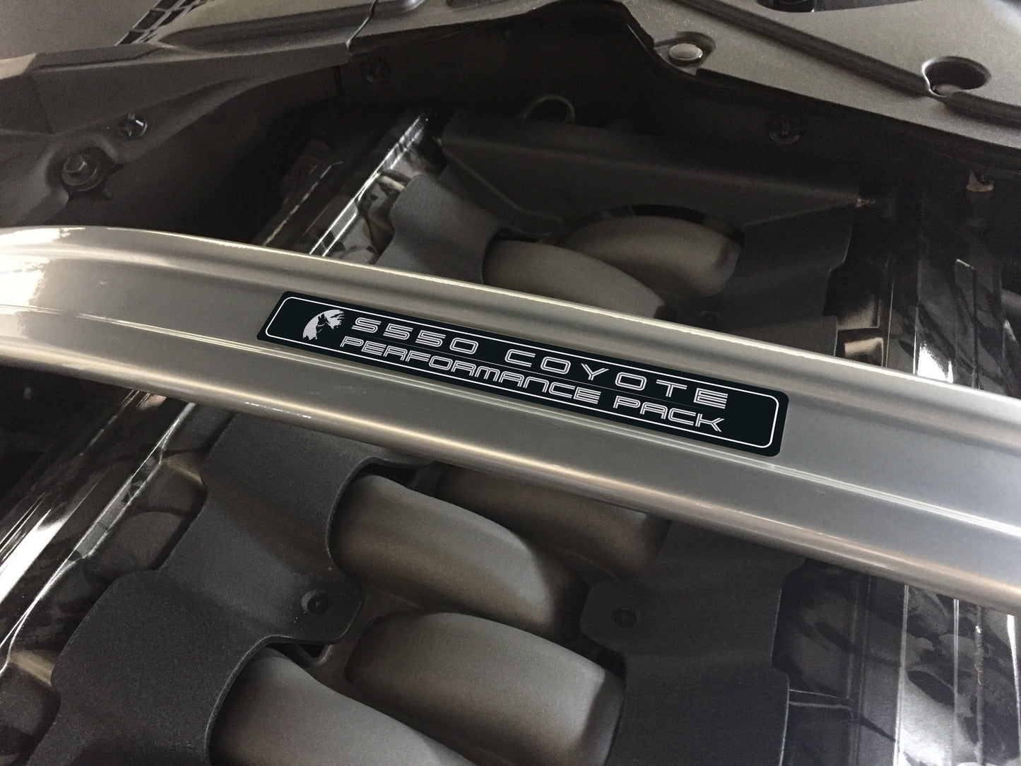 Aluminum Strut Tower Plate [S24] Moon Coyote S550 Performance Package (2015-2024+ Mustang)