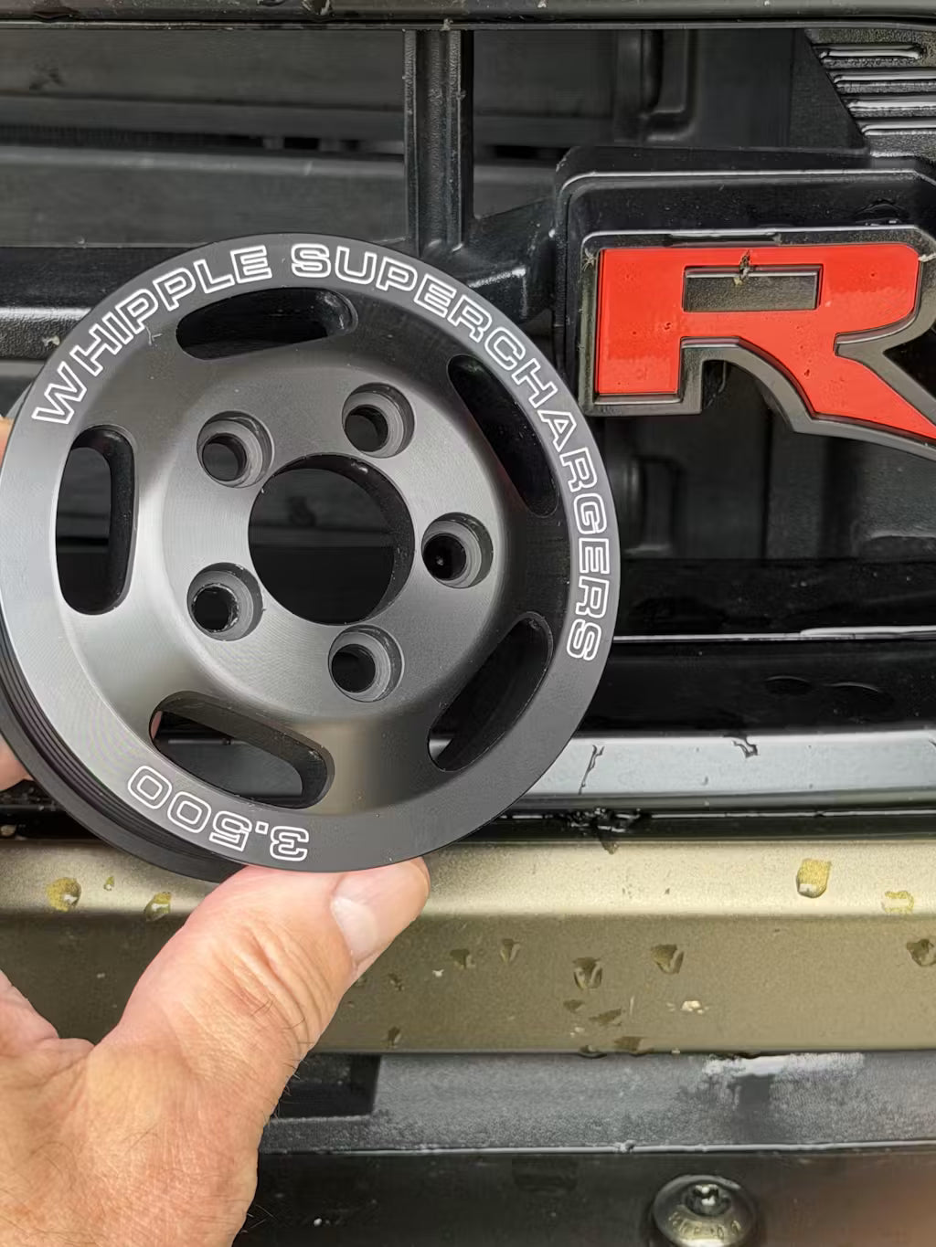 Whipple 3.5" Pulley - Whipple Supercharged Raptor R