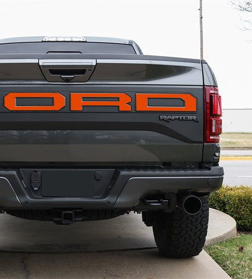 Tailgate Letter Overlays (2017-2020 Raptor)