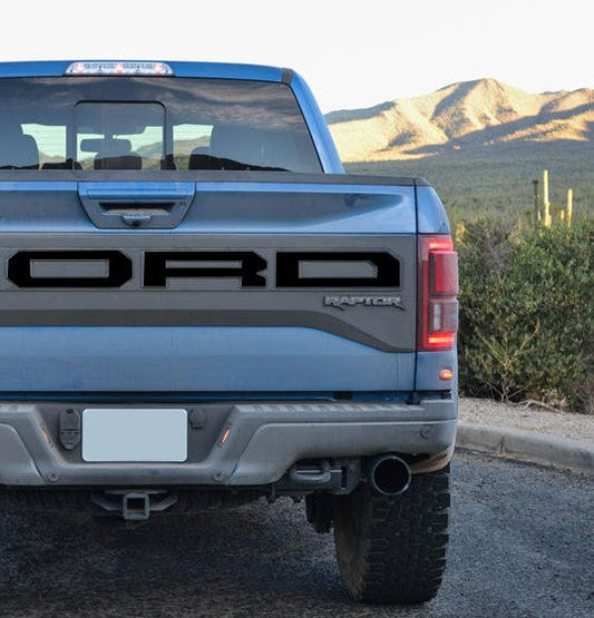 Tailgate Letter Overlays (2017-2020 Raptor)