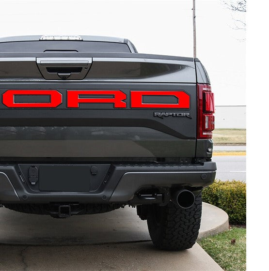 Tailgate Letter Overlays (2017-2020 Raptor)