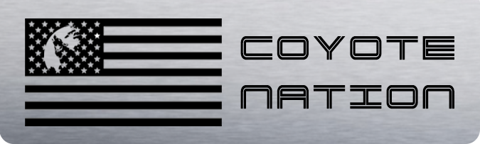 Aluminum Radiator Plate [S1] Coyote Nation Silver (2018-2023 Mustang)