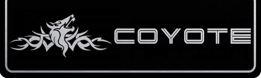 Aluminum Radiator Plate [S9] Tribal Coyote (2018-2023 Mustang)