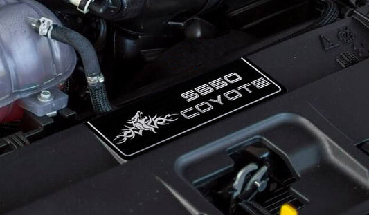 Aluminum Radiator Plate [S10] Tribal S550 Coyote (2018-2023 Mustang)