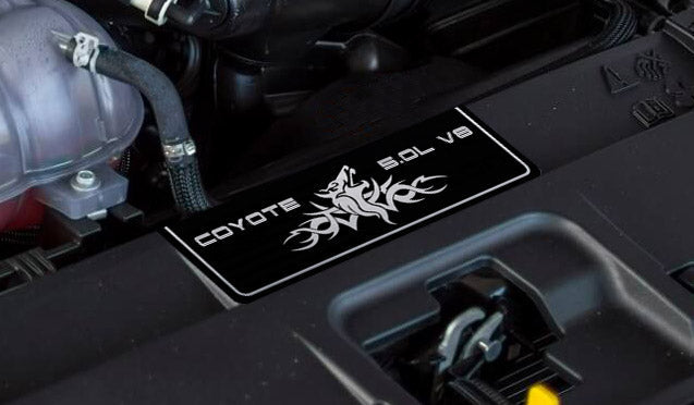 Aluminum Radiator Plate [S11] Tribal Coyote 5.0 V8 (2018-2023 Mustang)