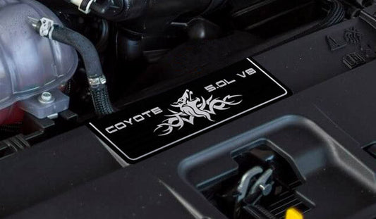Aluminum Radiator Plate [S11] Tribal Coyote 5.0 V8 (2018-2023 Mustang)