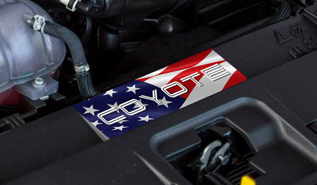 Aluminum Radiator Plate [S18] Coyote Flag S1 (2018-2023 Mustang)