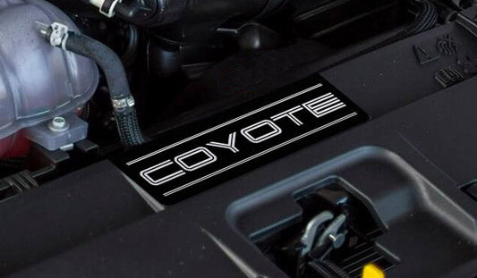 Aluminum Radiator Plate [S21] Coyote Lines (2018-2023 Mustang)