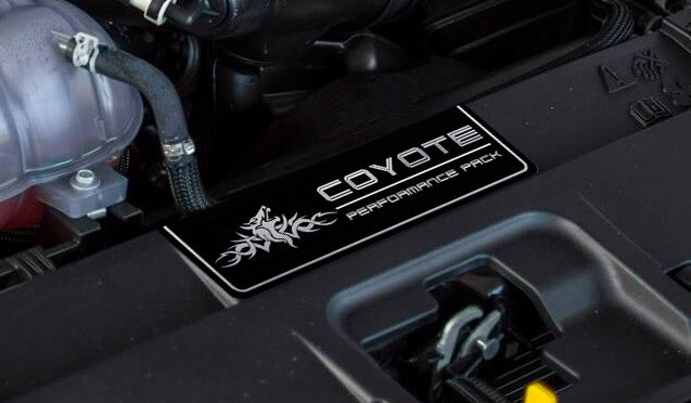 Aluminum Radiator Plate [S8] Tribal Coyote Performance Pack (2018-2023 Mustang)